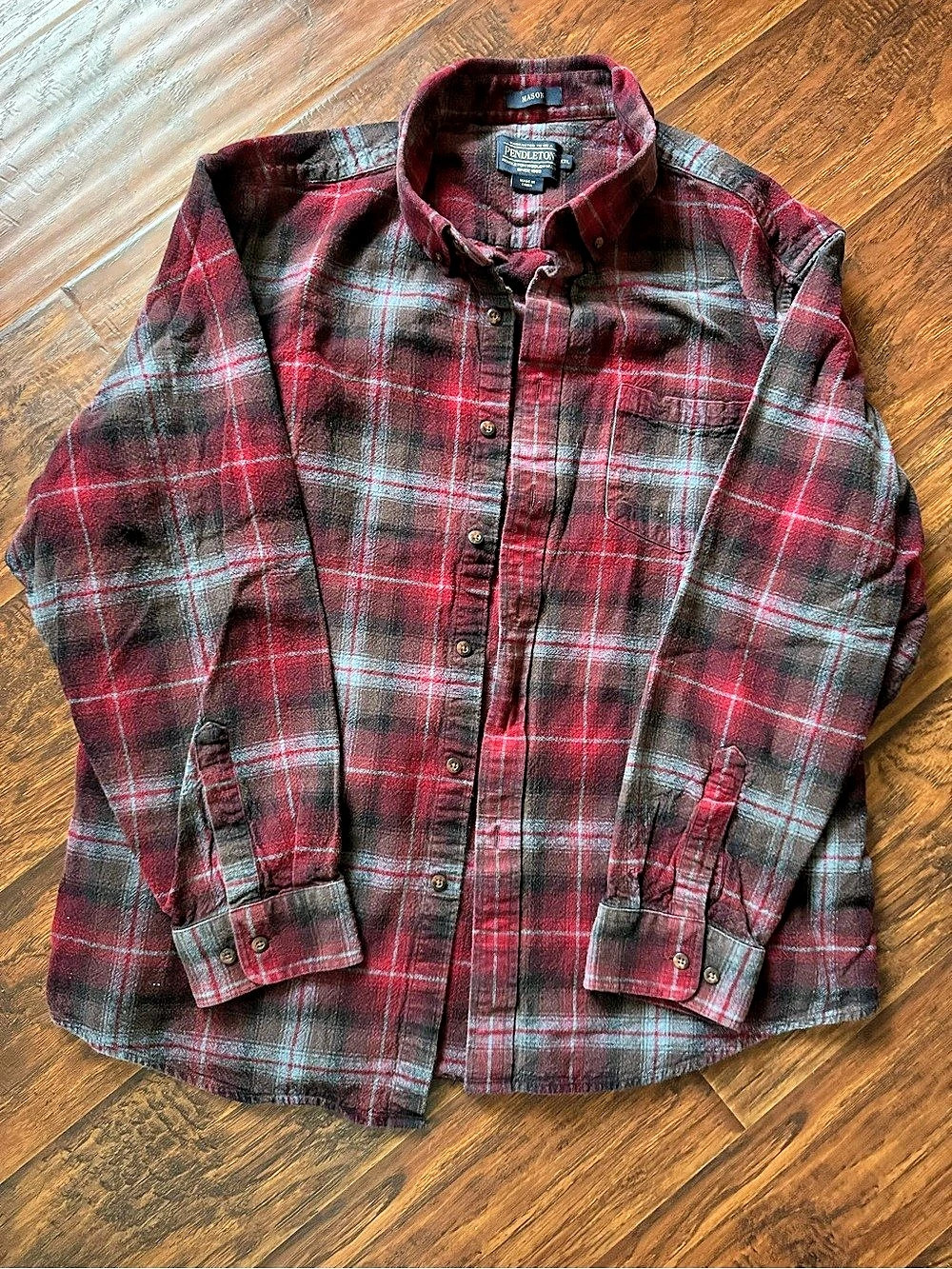 Pendleton Mason Flannel Shirt XXL NEW